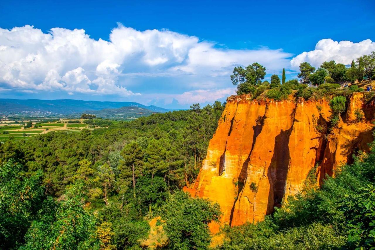 Gite Roussillon Dame Sirmonde Lägenhet Exteriör bild